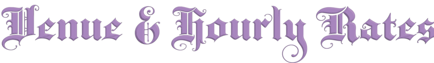 Venue & Hourly Rates